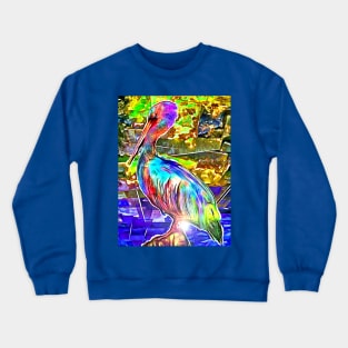 Pelican in Color Crewneck Sweatshirt